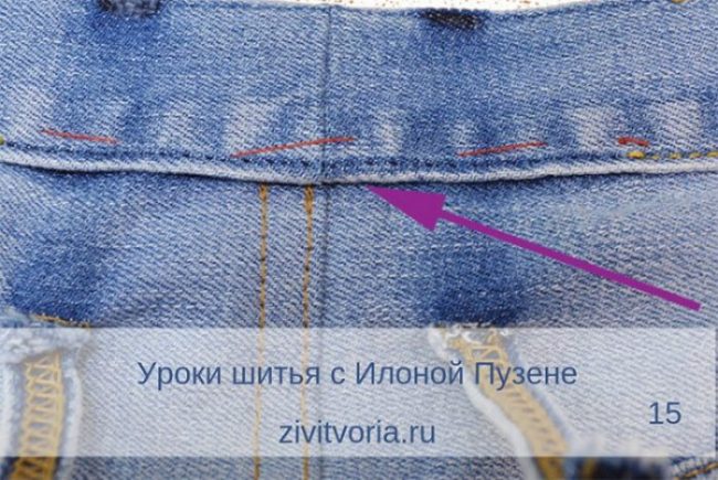Лайфхак как ушить джинсы | Блог Илоны Пузене