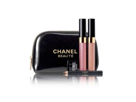 косметичка и блеск для губ