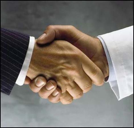 мужское рукопожатие